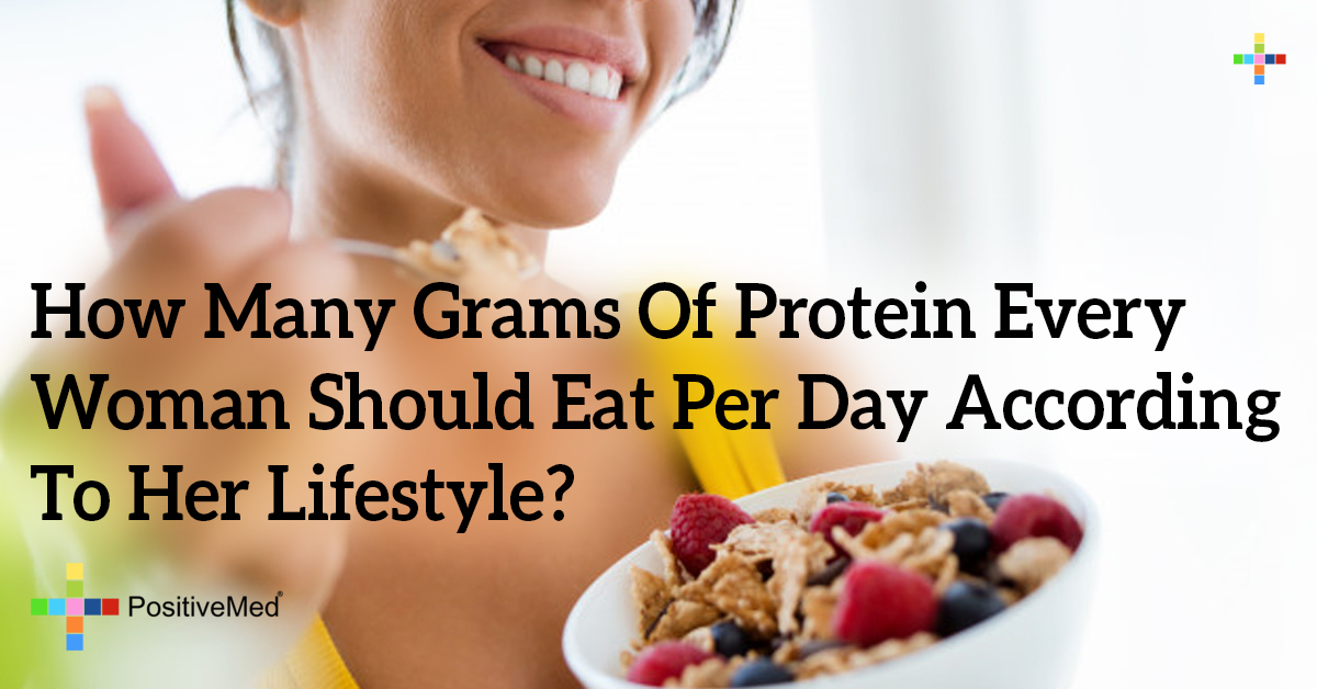 grams of protein per day woman