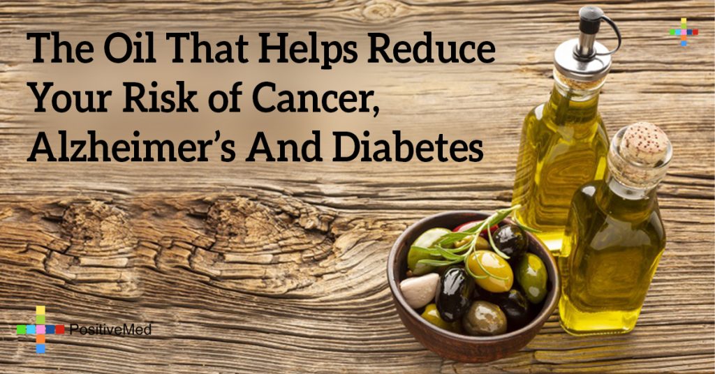 The Oil That Helps Reduce Your Risk of Cancer, Alzheimer’s And Diabetes