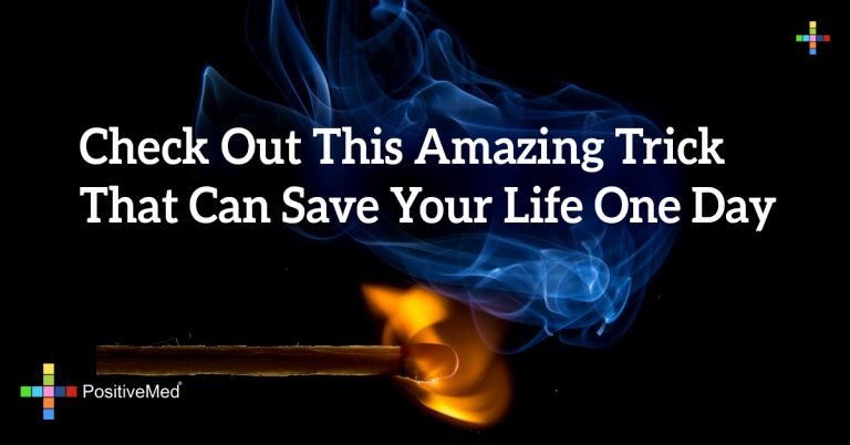 Check Out This Amazing Trick That Can Save Your Life One Day Check Out This Amazing Trick That Can Save Your Life One Day