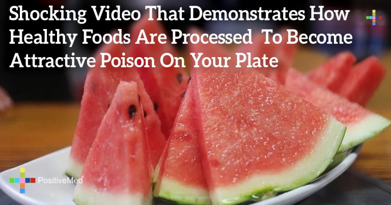 Shocking Video That Demonstrates How Healthy Foods Are Processed To Become Attractive Poison On Your Plate Shocking Video That Demonstrates How Healthy Foods Are Processed To Become Attractive Poison On Your Plate