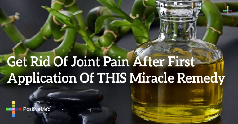Get Rid Of Joint Pain After First Application Of THIS Miracle Remedy