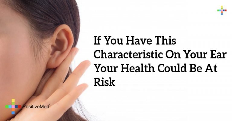 If You Have This Characteristic On Your Ear Your Health Could Be At Risk If You Have This Characteristic On Your Ear Your Health Could Be At Risk