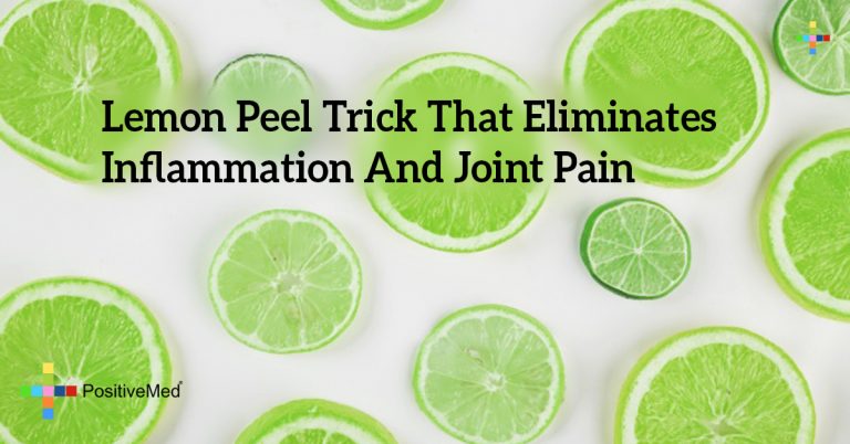 Lemon Peel Trick That Eliminates Inflammation And Joint Pain