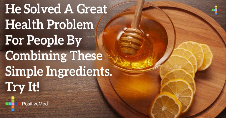 He Solved A Great Health Problem For People By Combining These Simple Ingredients. Try It!