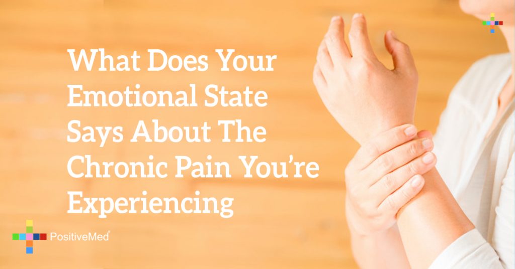 What Does Your Emotional State Says About The Chronic Pain You're Experiencing
