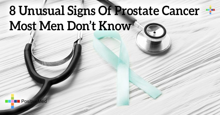 8 Unusual Signs Of Prostate Cancer Most Men Don’t Know