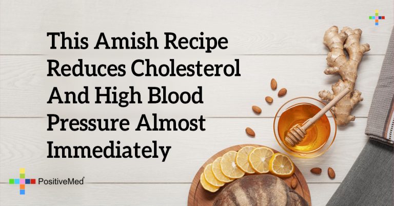 This Amish Recipe Reduces Cholesterol And High Blood Pressure Almost Immediately