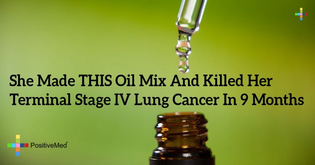 She Made THIS Oil Mix And Killed Her Terminal Stage IV Lung Cancer In 9 Months