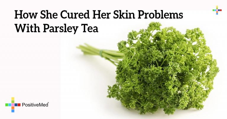How She Cured Her Skin Problems With Parsley Tea