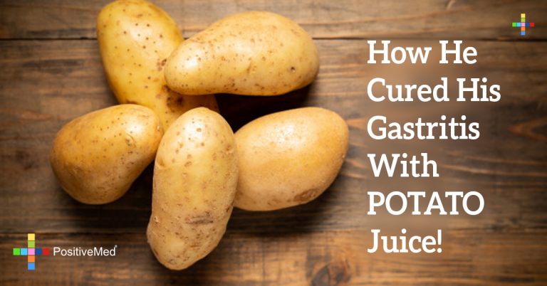 How He Cured His Gastritis With POTATO Juice!
