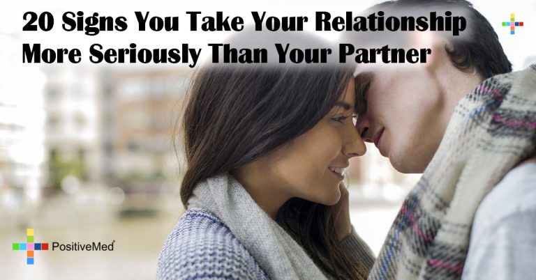 20 Signs You Take Your Relationship More Seriously Than Your Partner