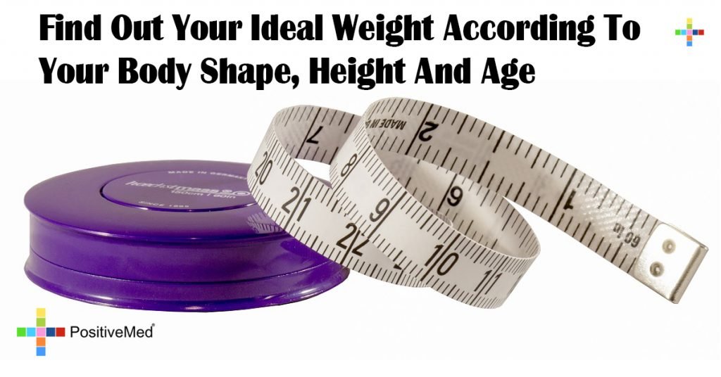 Find Out Your Ideal Weight According To Your Body Shape, Height And Age