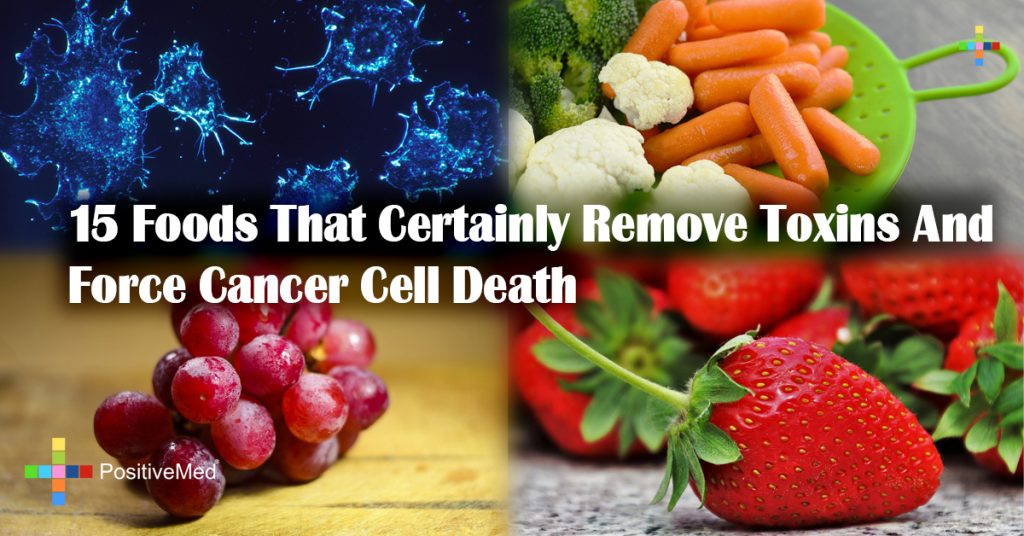 15 Foods That Certainly Remove Toxins And Force Cancer Cell Death