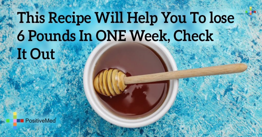 This Recipe Will Help You To lose 6 Pounds In ONE Week, Check It Out