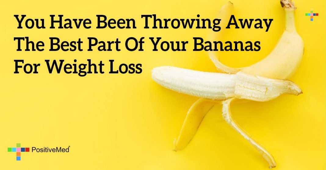 You Have Been Throwing Away Best Part Of Bananas For Weight Loss
