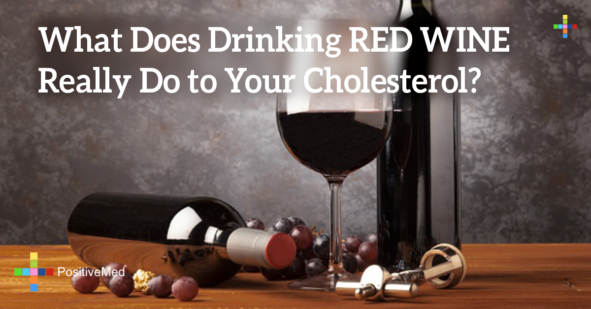 What Does Drinking RED WINE Really Do to Your Cholesterol?