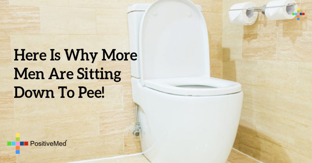 Here Is Why More Men Are Sitting Down To Pee!