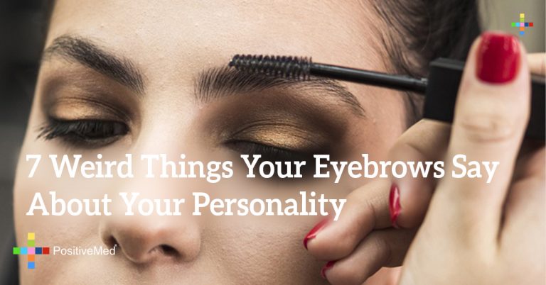 7 Weird Things Your Eyebrows Say About Your Personality