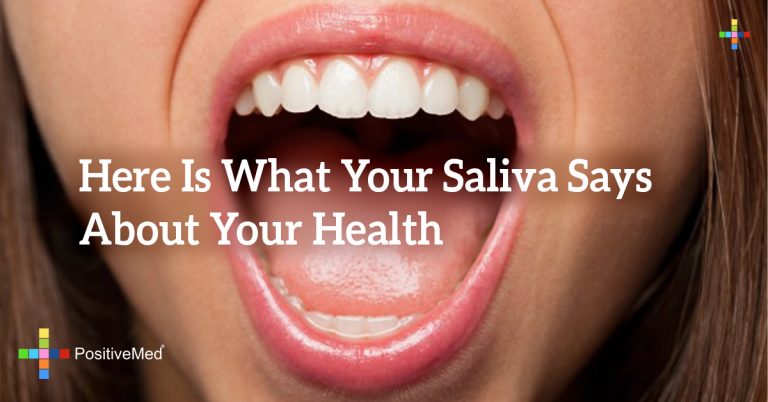 Here Is What Your Saliva Says About Your Health