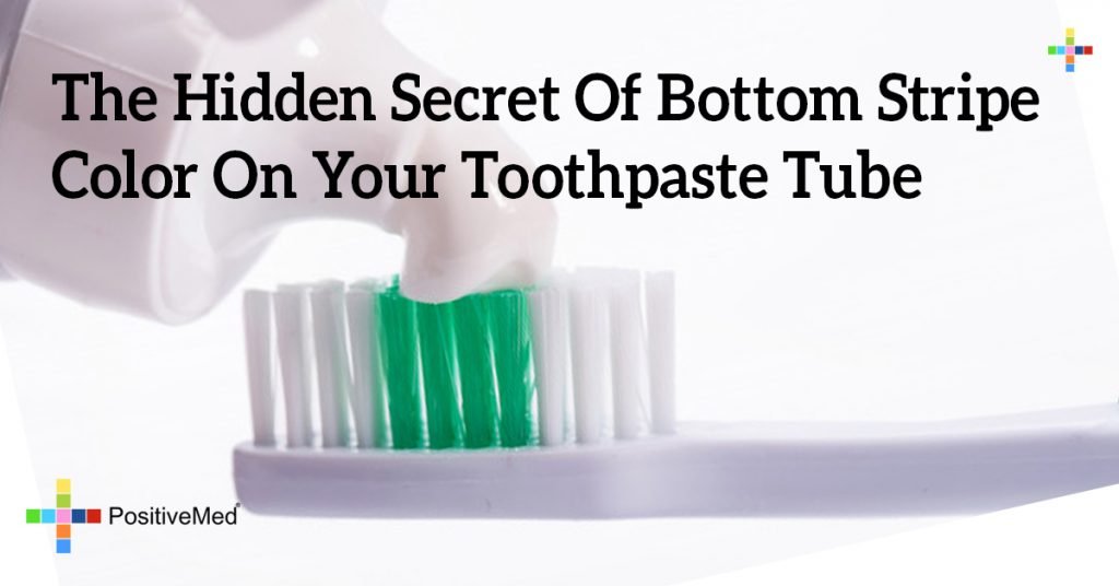 The Hidden Secret Of Bottom Stripe Color On Your Toothpaste Tube