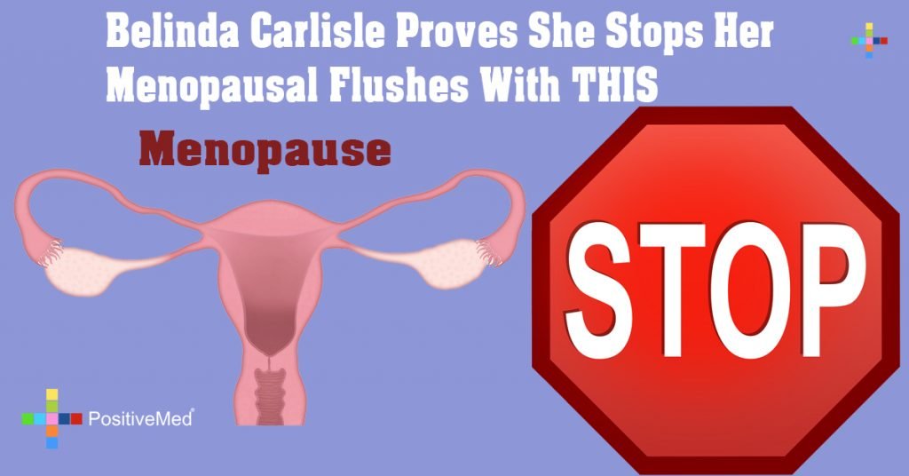 Belinda Carlisle Proves She Stops Her Menopausal Flushes With THIS