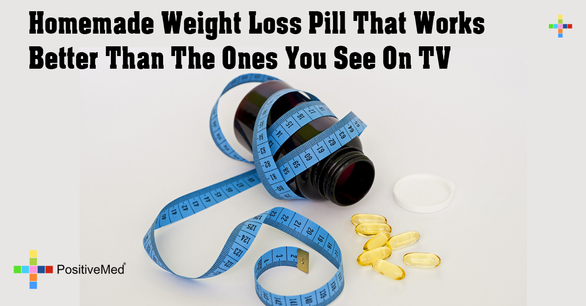 Homemade Weight Loss Pill That Works Better Than The Ones You See On TV