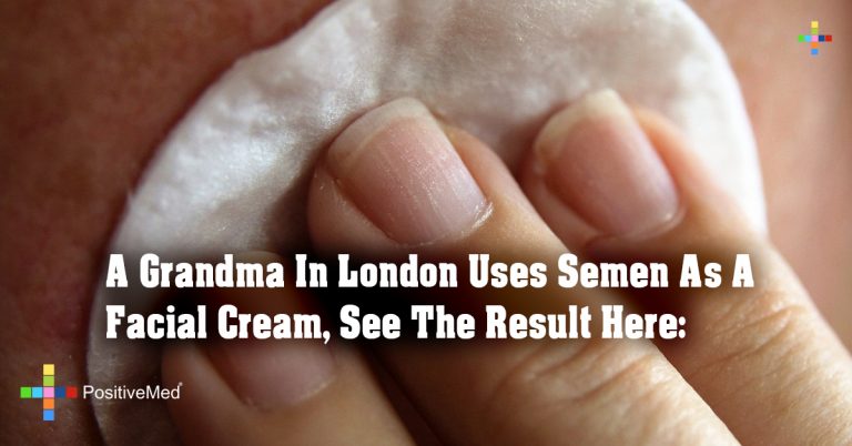 A Grandma In London Uses Semen As A Facial Cream, See The Result Here: