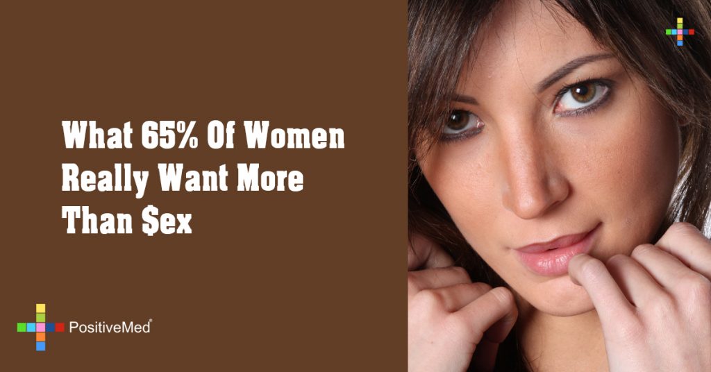 What 65% Of Women Really Want More Than $ex