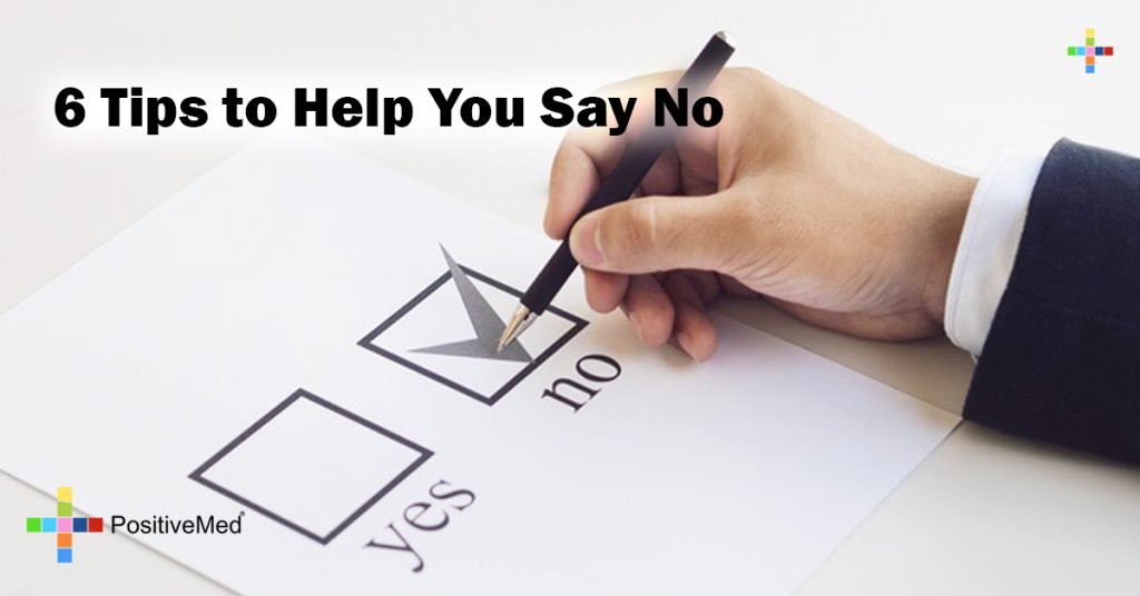 6 Tips to Help You Say No