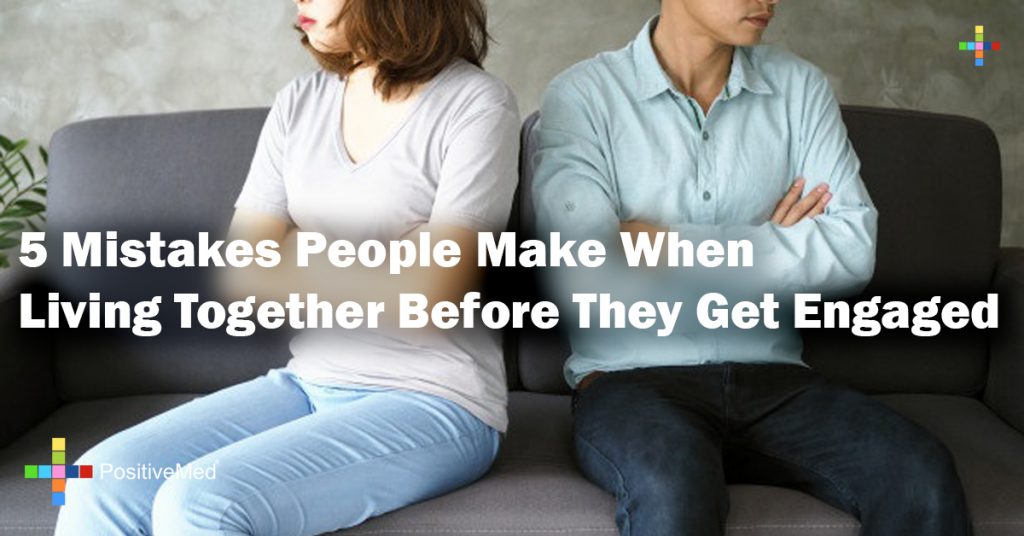 5 Mistakes People Make When Living Together Before They Get Engaged