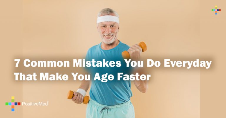 7 Common Mistakes You Do Everyday That Make You Age Faster