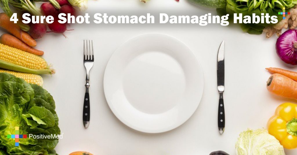 4 Sure Shot Stomach Damaging Habits