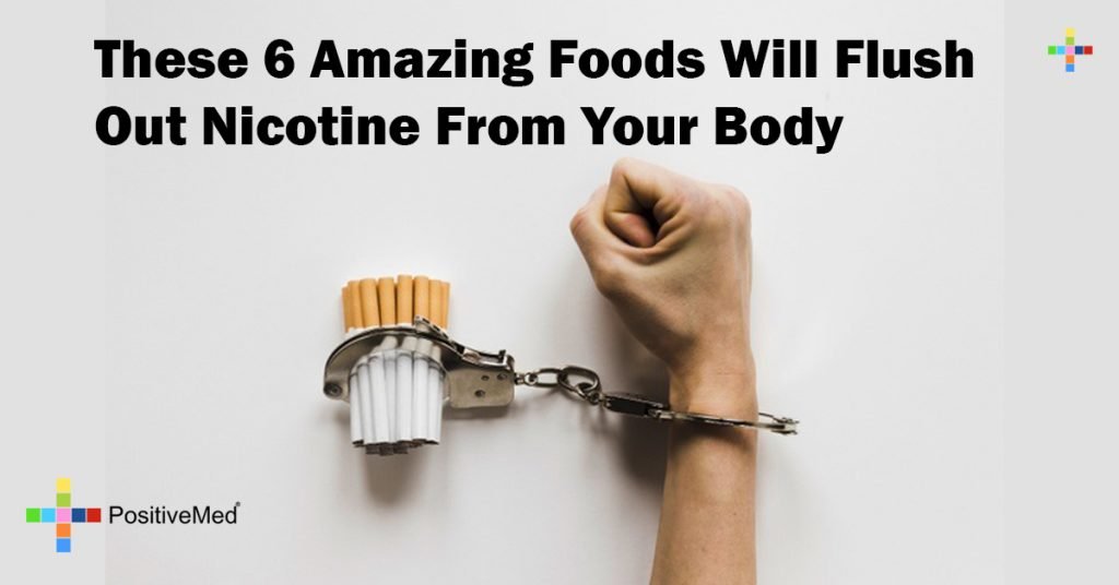 These 6 Amazing Foods Will Flush Out Nicotine From Your Body