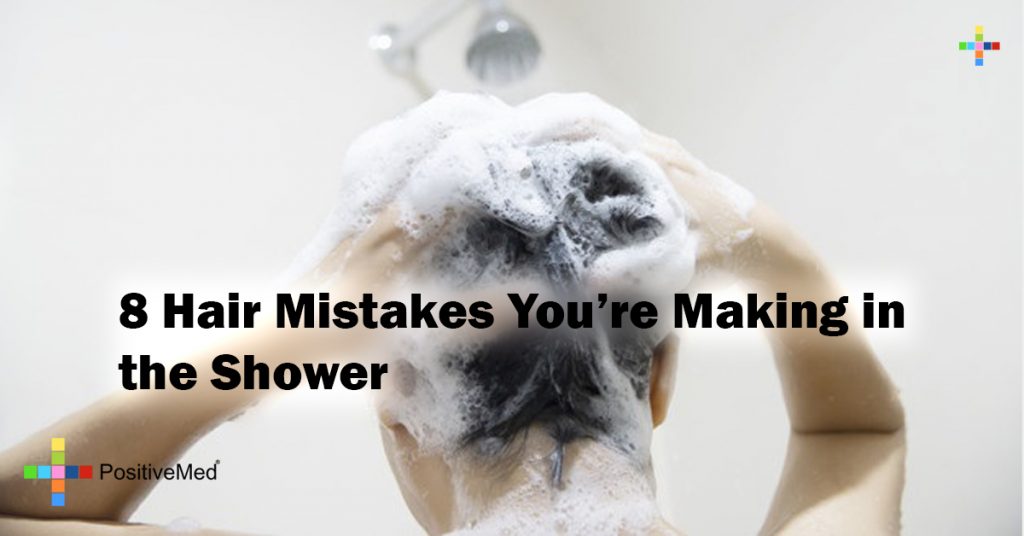 8 Hair Mistakes You're Making in the Shower