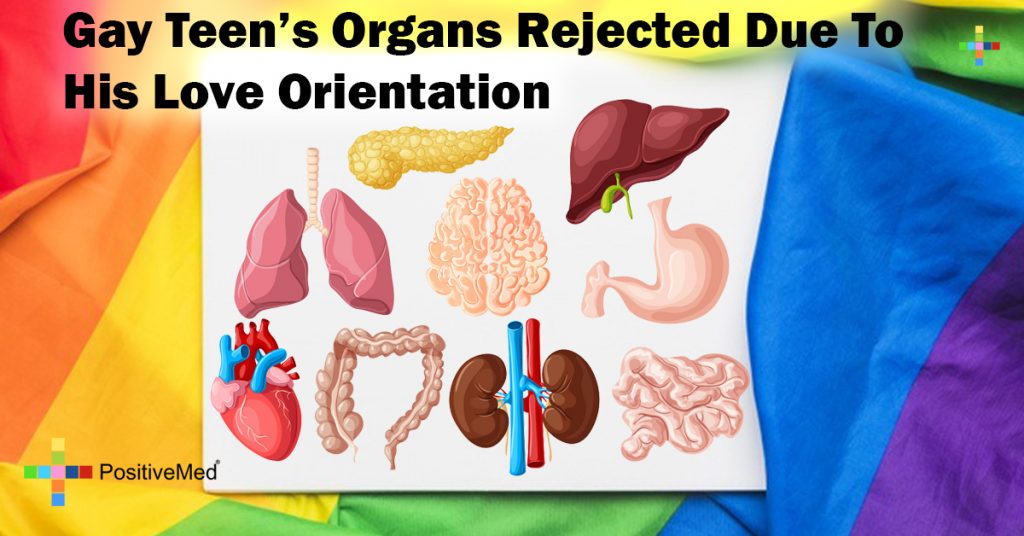 Gay Teen's Organs Rejected Due To His Love Orientation