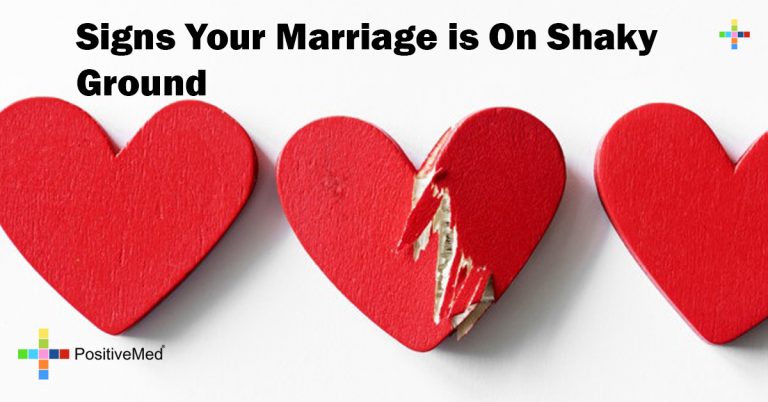 Signs Your Marriage is On Shaky Ground Signs Your Marriage is On Shaky Ground