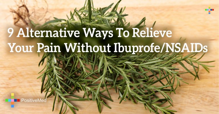 9 Alternative Ways To Relieve Your Pain Without Ibuprofen/NSAIDs