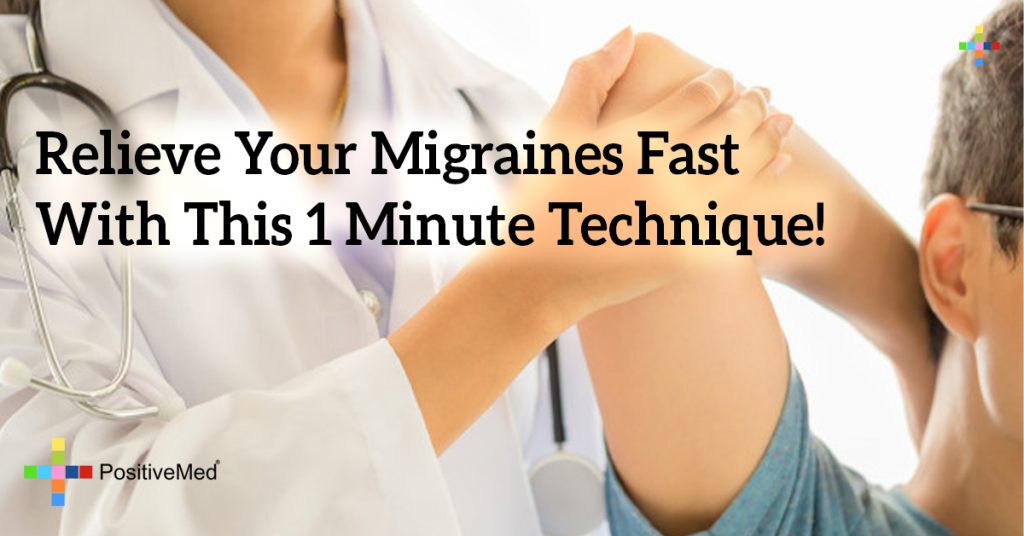 Relieve Your Migraines Fast With This 1 Minute Technique!