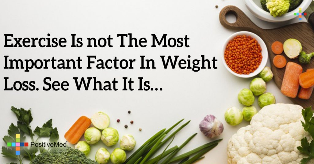 Exercise Is not The Most Important Factor In Weight Loss. See What It Is...