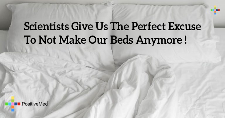Scientists Give Us The Perfect Excuse To Not Make Our Beds Anymore ! Scientists Give Us The Perfect Excuse To Not Make Our Beds Anymore !