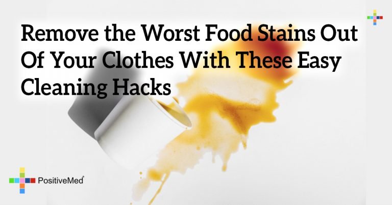 Remove the Worst Food Stains Out Of Your Clothes With These Easy Cleaning Hacks