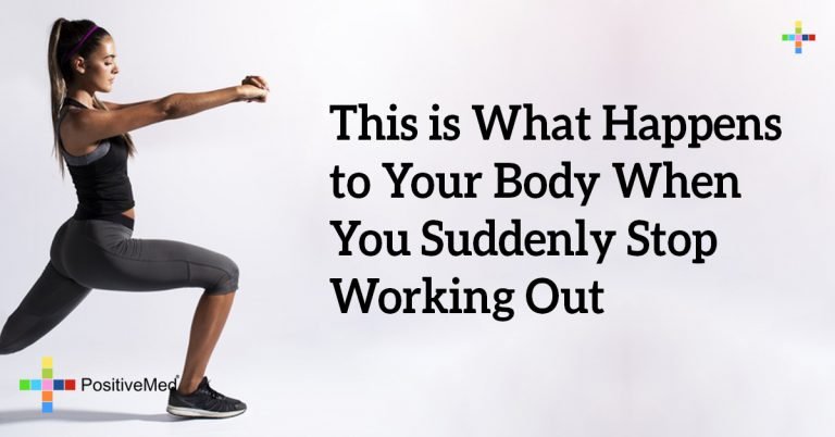 This is What Happens to Your Body When You Suddenly Stop Working Out