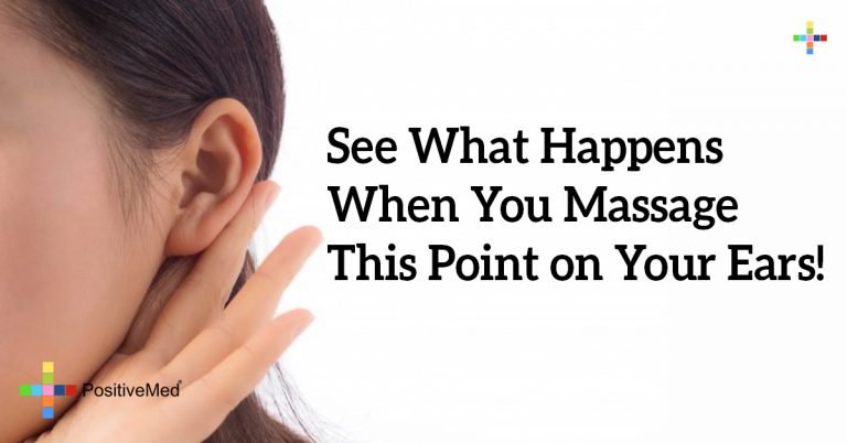 See What Happens When You Massage This Point on Your Ears!