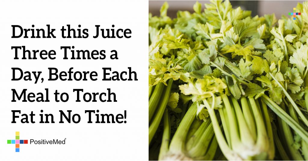 Drink this Juice Three Times a Day, Before Each Meal to Torch Fat in No Time!