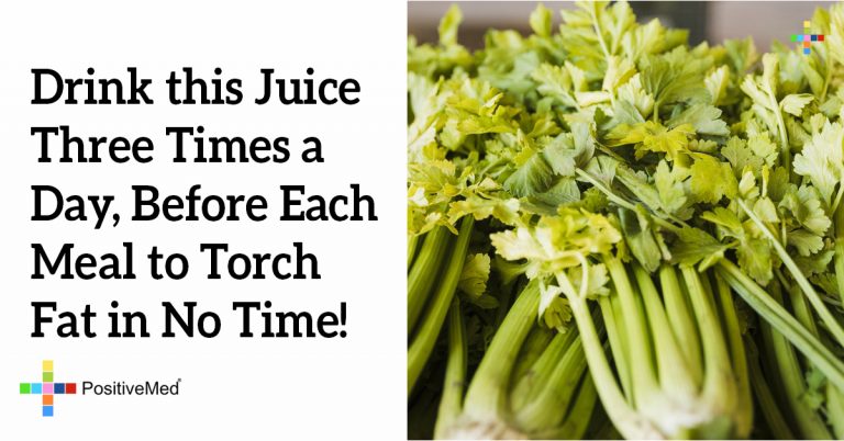 Drink this Juice Three Times a Day, Before Each Meal to Torch Fat in No Time! Drink this Juice Three Times a Day, Before Each Meal to Torch Fat in No Time!