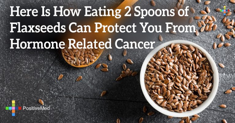 Here Is How Eating 2 Spoons of Flaxseeds Can Protect You From Hormone Related Cancer Here Is How Eating 2 Spoons of Flaxseeds Can Protect You From Hormone Related Cancer