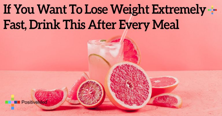 If You Want To Lose Weight Extremely Fast, Drink This After Every Meal If You Want To Lose Weight Extremely Fast, Drink This After Every Meal