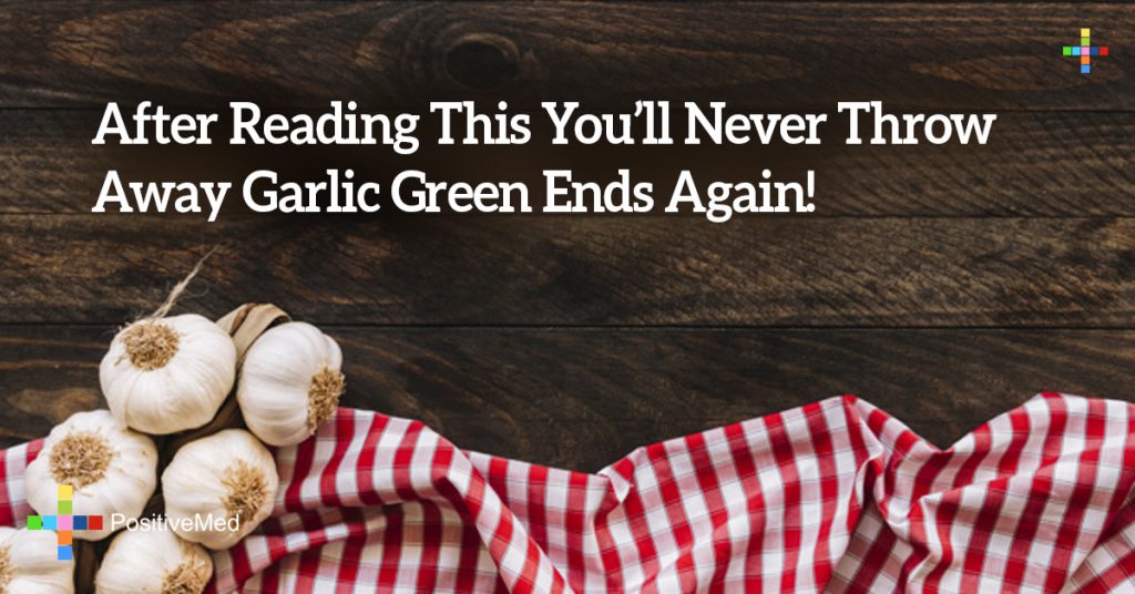 After Reading This You'll Never Throw Away Garlic Green Ends Again!