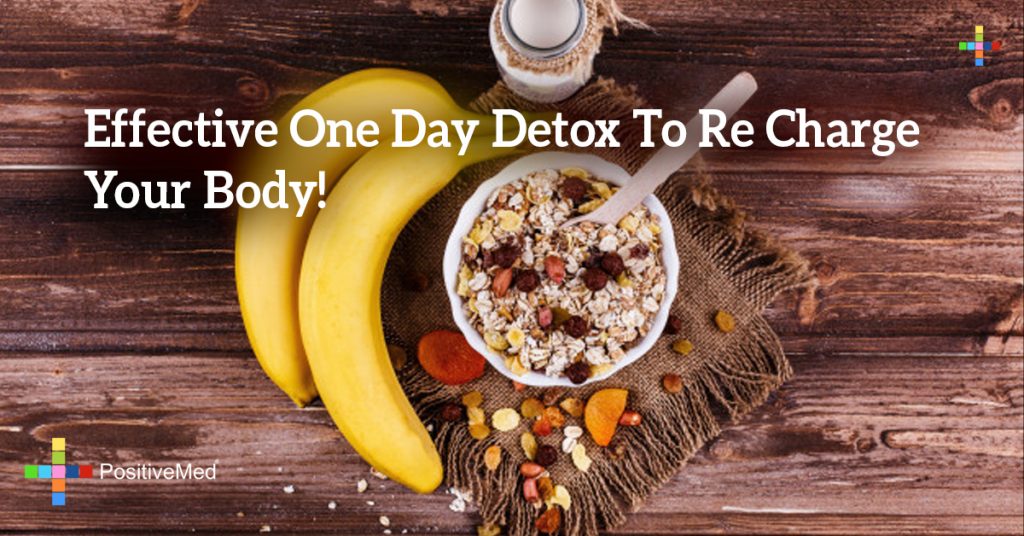 Effective One Day Detox To Re Charge Your Body!