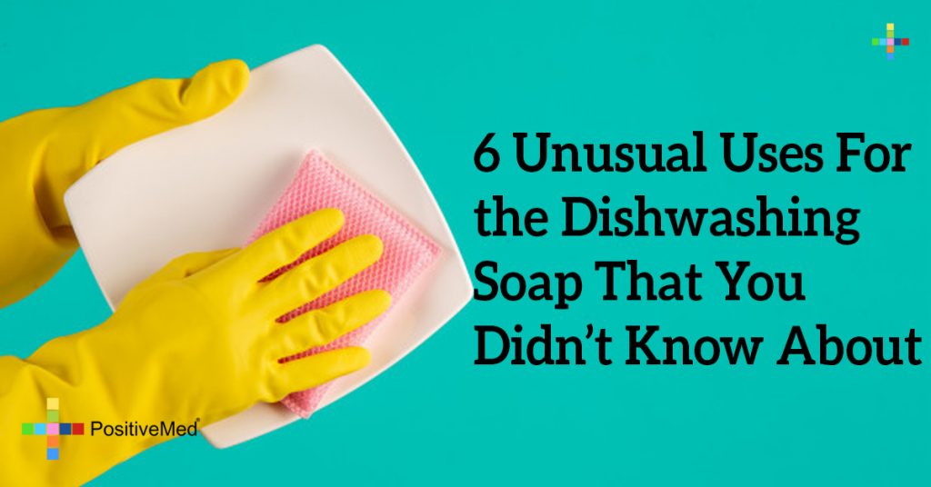 6 Unusual Uses For the Dishwashing Soap That You Didn't Know About